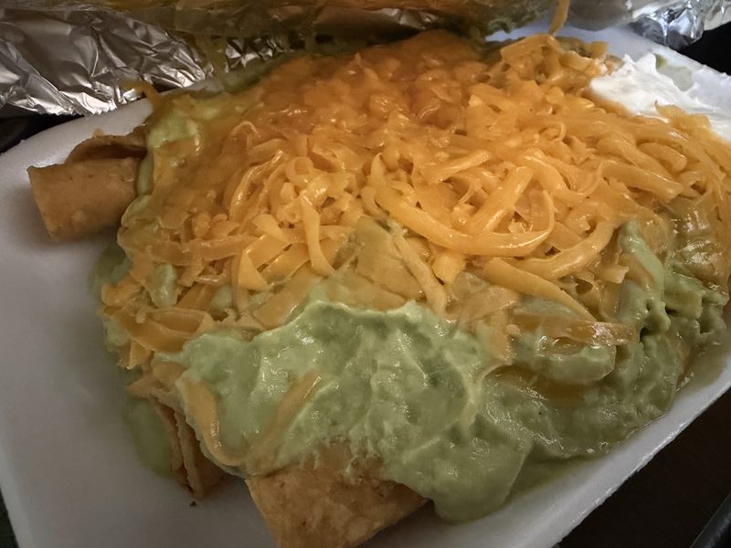 Los Taquitos Taco Shop food